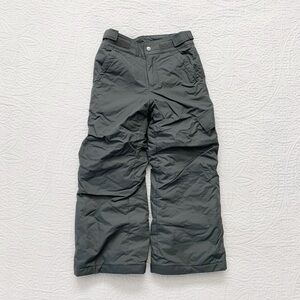 Columbia Boy's Ice Slope II Insulated Ski Pants, Grey (6-7)